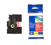 TAPE 12MM VIT/RÖD 8M