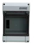 ELDON NORMKAPSLING KV9106 UTP IP65 6 MOD. 1 RAD