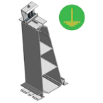 VAN DER VALK VALKPRO+ BAKFOT ALU P10 SIDA MAX