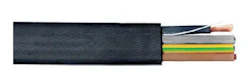 LATTAKAAPELI PVC H07VVH6-F 4x1,5 S MUSTA K500