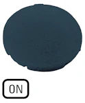 PAINIKE-/MERKKIVALOKILPI EATON M22-XD-S-GB6, TASO MUSTA