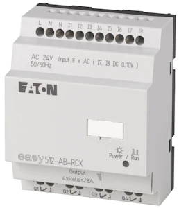 eaton Ohjelmoitava rele easy 512-ab-rcx 24vac 8di 4do