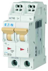 eaton Johdonsuojakatkaisija eaton pli-d13/2, 10ka 2-nap d 13a