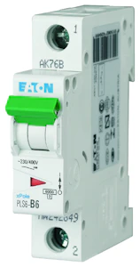 eaton Johdonsuojakatkaisija eaton pls6-b6, 6ka 1-nap b 6a