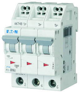 eaton Johdonsuojakatkaisija eaton pli-d16/3, 10ka 3-nap d 16a