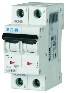eaton Johdonsuojakatkaisija eaton plsm-b40/2 10ka 2-nap b 40a