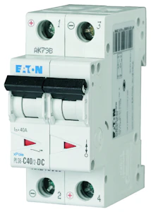 eaton Johdonsuojakatkaisija eaton pls6-c40/2-dc 6ka dc 2-nap c 4