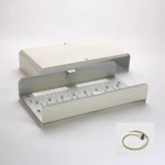 KYTKENTÄKOTELO-LINJATOR METAL ENCLOSURE 6XL MOD.W. TPR