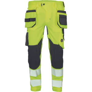 cerva Riipputaskuhousut neurum hi-viz kelt 64