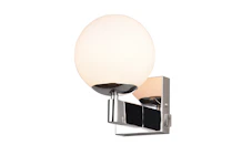 SEINÄVALAISIN TRIO KULA IP44 1XE14 MAX 10W KROMI