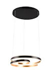 RIPUSTUSVALAISIN TRIO MARNIE 8000LM 68W SWITCHDIM MUSTA/KUL