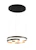 trio Ripustusvalaisin trio marnie 8000lm 68w switchdim musta/kul