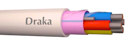 MERKINANTOKAAPELI-HF DRAKA KLMA-HF 2x0,8+0,8 Dca PK500