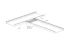 meka T-stycke vit tku-40-300 m