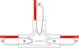 unipro T-stycke vit ta3aw