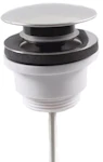 POHJAVENTTIILI POP-UP 63mm 1 1/4 KROMI TERÄS