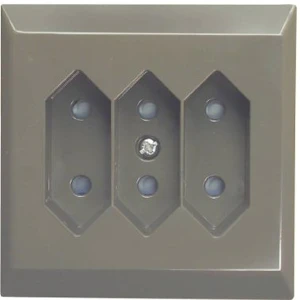 schneider electric Pistorasia artic 3-europistor. keskiöl. harmaa