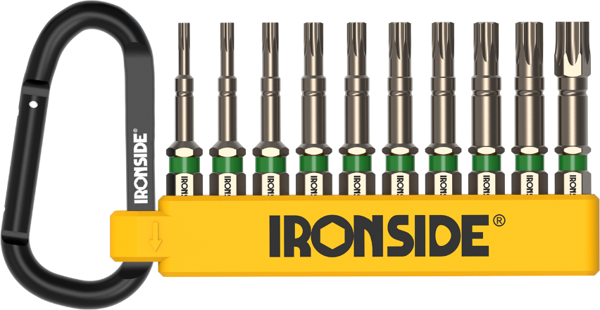 RUUVAUSKÄRKISARJA IRONSIDE 50MM PH/PZ/SL KARABIINI 10-OS