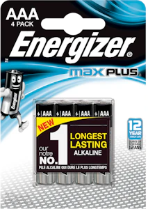 energizer Paristo alkali max plus aaa/e92 4p