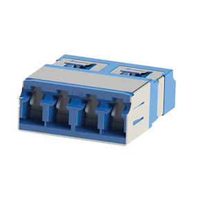 hexatronic Adapteri-kuitu lc-quad sm pölyluukulla (y/pv)