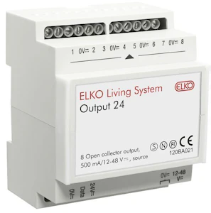 schneider electric Lähtöyksikkö elko ls 8x500ma/24vdc din