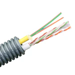 PUTKIJOHTO ELLI-POWERFLEX CAT 6 UTP+ 4 FIBER 20mm R100