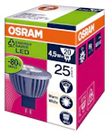 LED-LAMPPU MR16 20 4,5W 12V WW GU5,3