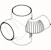 silent-db20 Db kaksoishaara silent-db20 110x110x75x88,5 vasen pe