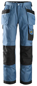 snickers workwear Työhousut snickers 3212 ocean musta koko 84
