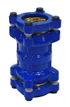 JATKOLIITIN VETOAKESTÄVÄ CTV PE63 PN16 AISI 316 PTFE