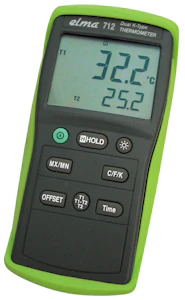 elma instruments Temperaturinstrument elma 712