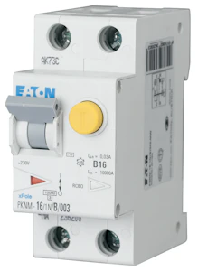 eaton Vikavirtajohdonsuojakatkaisija pknm-6/1n/b/01, 6a b 100ma