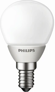 philips Led-lamppu masterled ledluster d 4w/827 e14 p45 fr