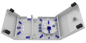 hexatronic Lm väggbox, överlämningspunkt .