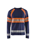 T-PAITA BLÅKLÄDER KOKO 4XL SININEN/ORANSSI
