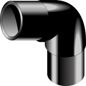 uponor Sähköhitsattava kulma pir peh 200x90 pn10 vesi kylmä