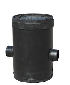 uponor Radon puhallinkaivo sisältää puhaltimen,muovikansi