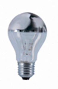 osram Pääpeililamppu osram decor a silv 100w 240v e27