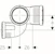 silent-pro Db kaksoishaarayhde silentpro 110x75x90x87,5 pp-mx oikea