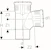 silent-pro Db haarayhde silent-pro 110x110x87,5 pp-mx pyöristetty