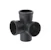 silent-pro Db nurkkahaarayhde silent-pro 110x110x110x87,5 pp-mx