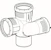 silent-pro Db kaksoishaarayhde silentpro 110x75x110x87,5 pp-mx vasen