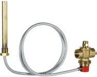YLILÄMPÖVAROVENTTIIL HONEYWELL 3/4 SK AUKI 95C PUTKI 1,3m