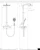 hansgrohe Suihkuhana hansgrohe 27286400 select e showerpipe