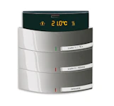 HUONETERMOSTAATTI 3-OS.TRITON,LCD,PLATINA