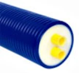 LÄMMINVESIPUTKI MICROFLEX 2x25x2,3/125mm DUO PN6