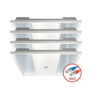 esylux Moduulivalaisin nova no593 4x30w 8tw cr ls qs knx