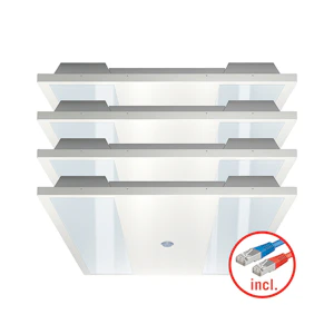 esylux Moduulivalaisin nova no593 4x30w 8tw op qs knx