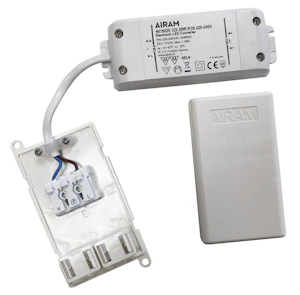 airam Elektroninen liitäntälaite tasajännitelähde 12v 20w ip20