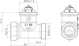 oras Patteriventtiili suora oras 443015 stabila pro 1/2